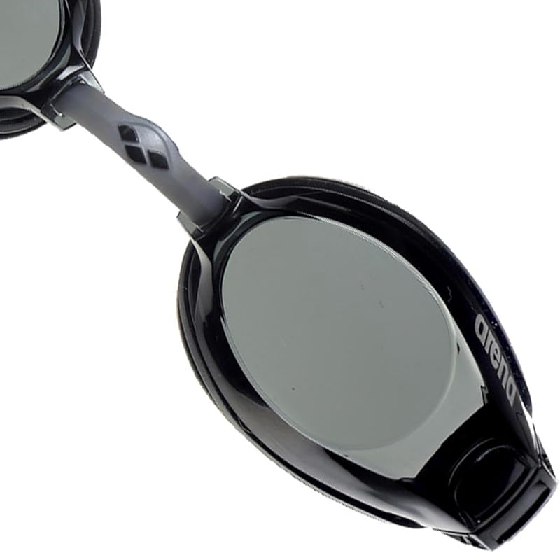 Óculos de natação unissex Zoom X-Fit para adultos, óculos de piscina com lentes grandes, com proteção UV e antiembaçamento, ponte do nariz ajustável, juntas de silicone