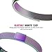 Oitom Fitbit Alta HR Accessory Bands and Fitbit Alta Band,New Fashion Stainless Steel Milanese Loop Wristband (2 Pack Colorful+Sakura Pink, Small 5.1