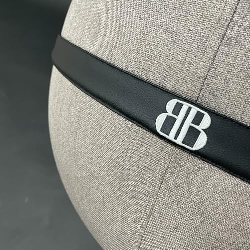 The Bliss Ball Ball Chair – Ergonomic Office & Yoga Ball – Anti-Back Chair – Dynamic Seat & Reinforced Posture – Capacity 180 kg – Washable Non-Slip Cover