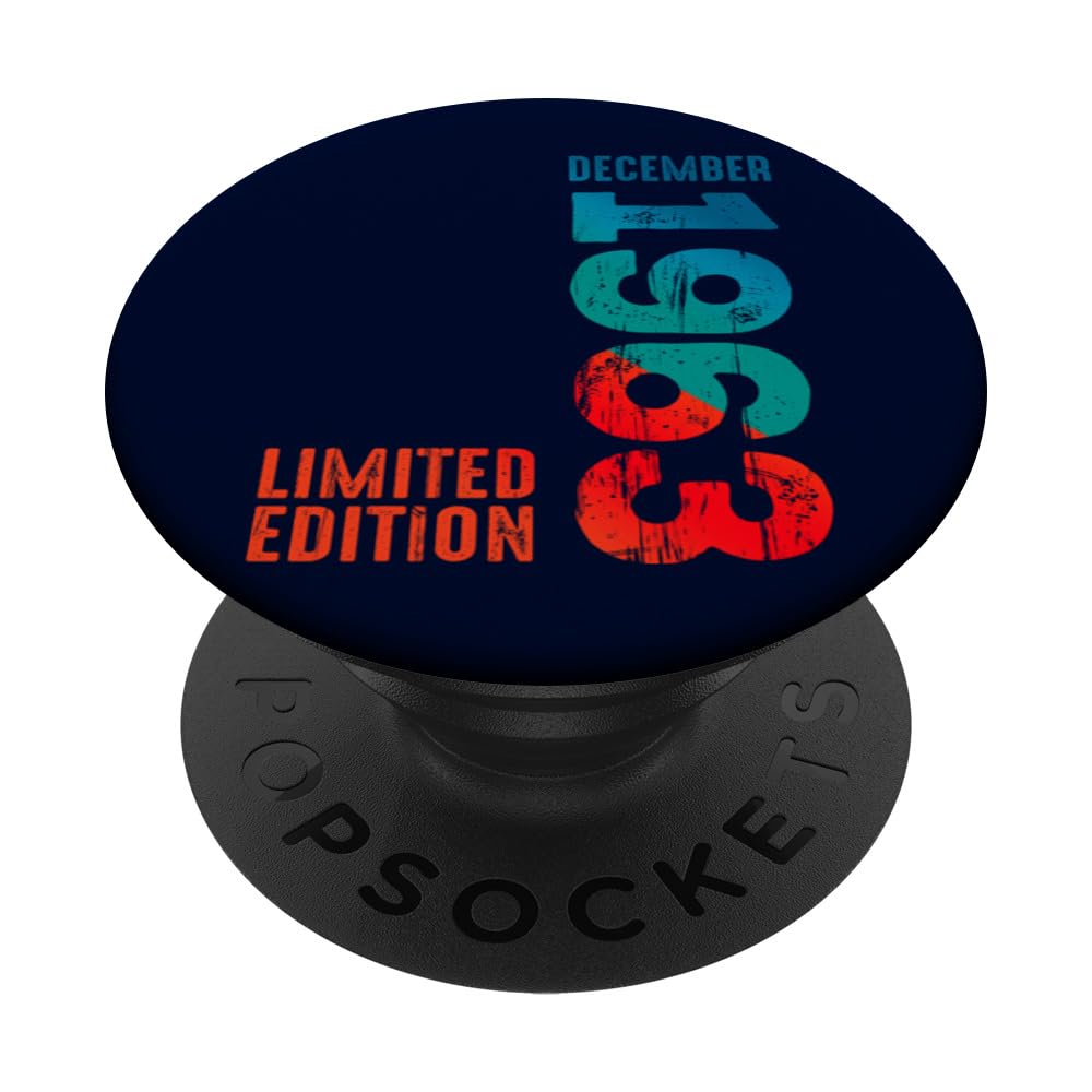 1963 Limited Edition 1963 December 1963 Year 1963 Retro 1963 PopSockets Swappable PopGrip