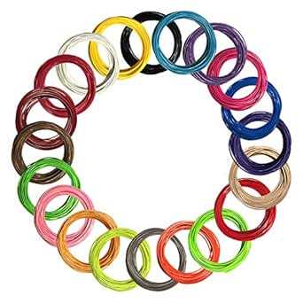 30 Colors 3D Pen PLA Filament, Mintung Filament 1.75mm for 3D Pen with High Precision Diameter, 300 feet 3D Pen/3D Printer Filament Refills, Compatible with 1.75mm MYNT3D 3D Pen