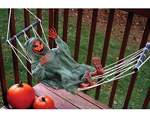 Pumpkin Lazy Bones in Hammock