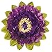 Luna Bazaar Medium Tissue Paper Flower (10-Inch, Pink & Cantaloupe Orange)