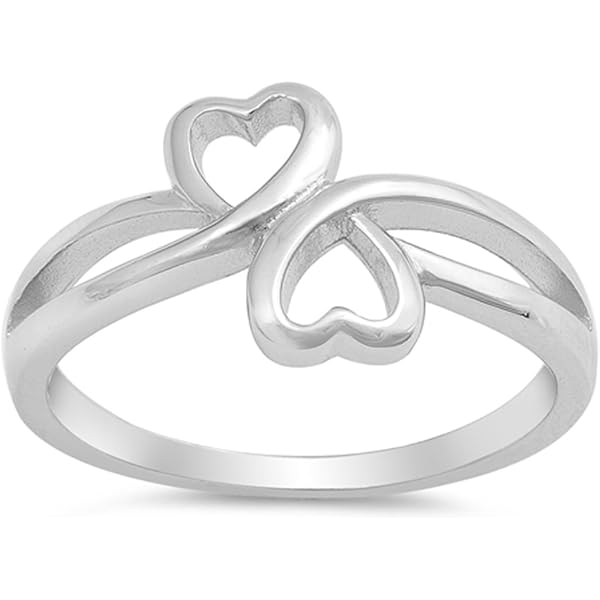 Anillo De Nudo Infinito De Plata Esterlina Con CZ Chile