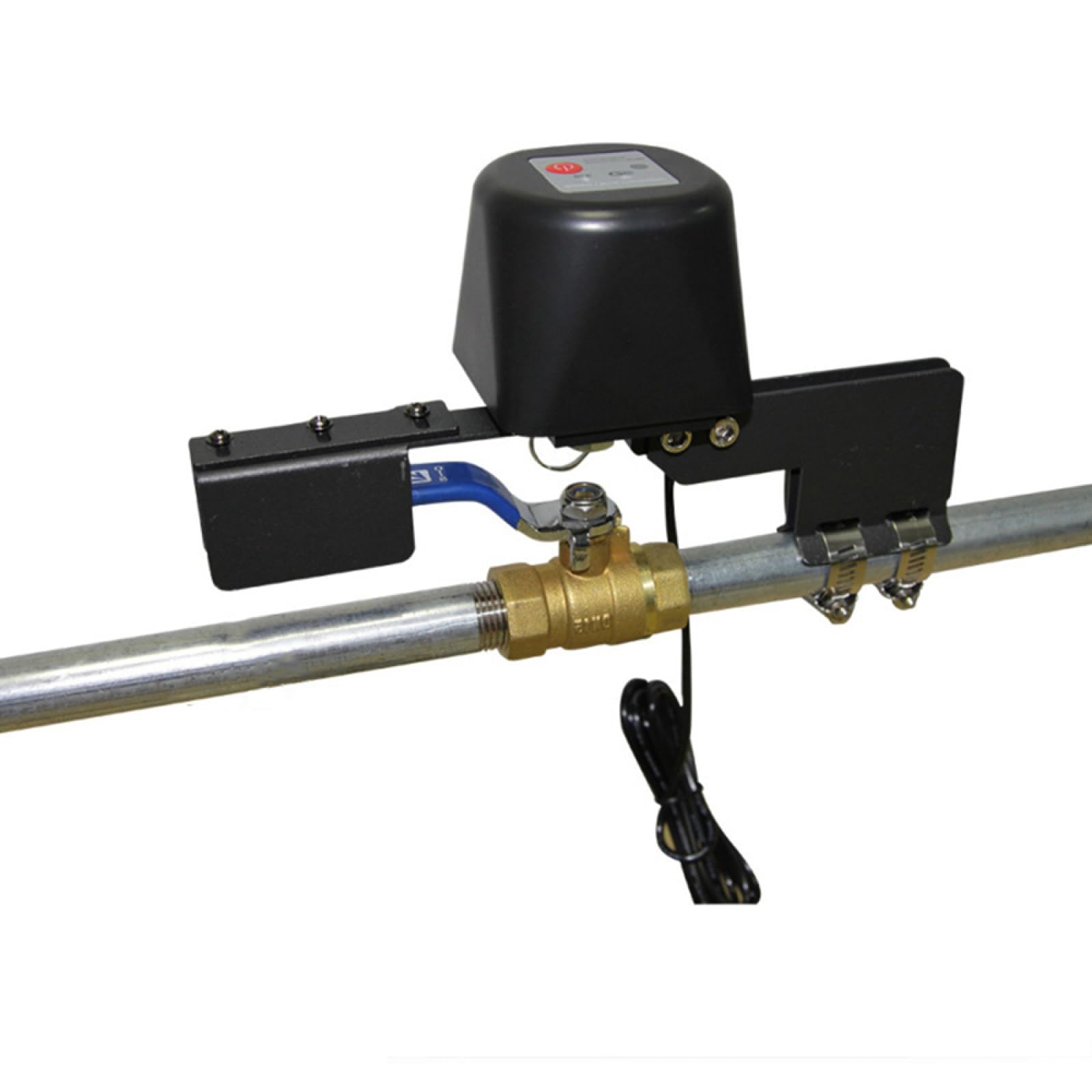 Photo 1 of SEIWEI WiFi Universal Ball Valve Smart Water Shutoff Tool Automatic Remote Control On and Off Electric with Bluetooth Control Linkage Control and Timing Control