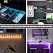 WiFi Smart Music LED Strip Lights Kit, AEGOOL 16.4Ft 150LEDs DC12V 5050 RGB Waterproof Multicolor Dimmable String Lighting with Remote Dimmer Timer via Android iOS Alexa Echo APP Google Home & IFTTT