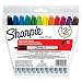 Sharpie 30072 Permanent Markers, Fine Point, Assorted Colors, 12 Count