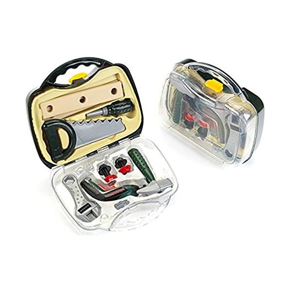 Theo Klein 8346 - Werkzeugkoffer-Set Bosch mit Ixolino II-Akkuschrauber