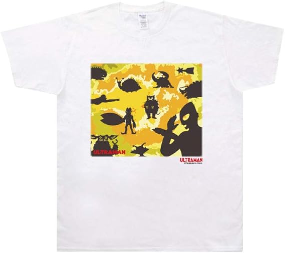 Amazon Co Jp C Tsuburaya Prod Tシャツ ウルトラマン ウルトラ怪獣 ウルトラマン Op 影絵 服 ファッション小物