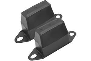 ZUDKSUY 2Pcs 3 Inches Rear Suspension Bump Stops Leaf Spring Jounce Bumpers, Replacement for Ram 1500 2500 3500 1997-2002, Replacement for Jeep Cherokee XJ 1987-2001 (3 Inches)