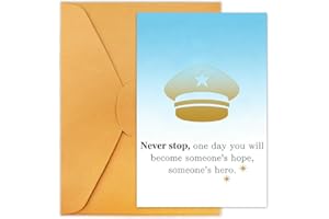 Police Officer Gifts for Brother Sister Friends Police Academy Graduation Gifts for Men Women Granddaughter Grandson Inspirat