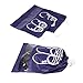 XABL Packing Cubes Travel Luggage Organizer 4PC Set (Green)