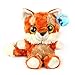 WELDREAM Red Fox Plush Toy with Furry Tail Huggable Stuffed Animals Lovely Big Eyes and Charming Smile Gift for Boys/Girls-7 Inches
