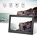 7 Inch Digital Picture Frame with 1920x1080 IPS High Resolution Display Screen,FamBrow Electronic Photo Frames with 1080P Video Music, Photo, Calendar, Slideshow, RC,Support USB & SD Card(Black)