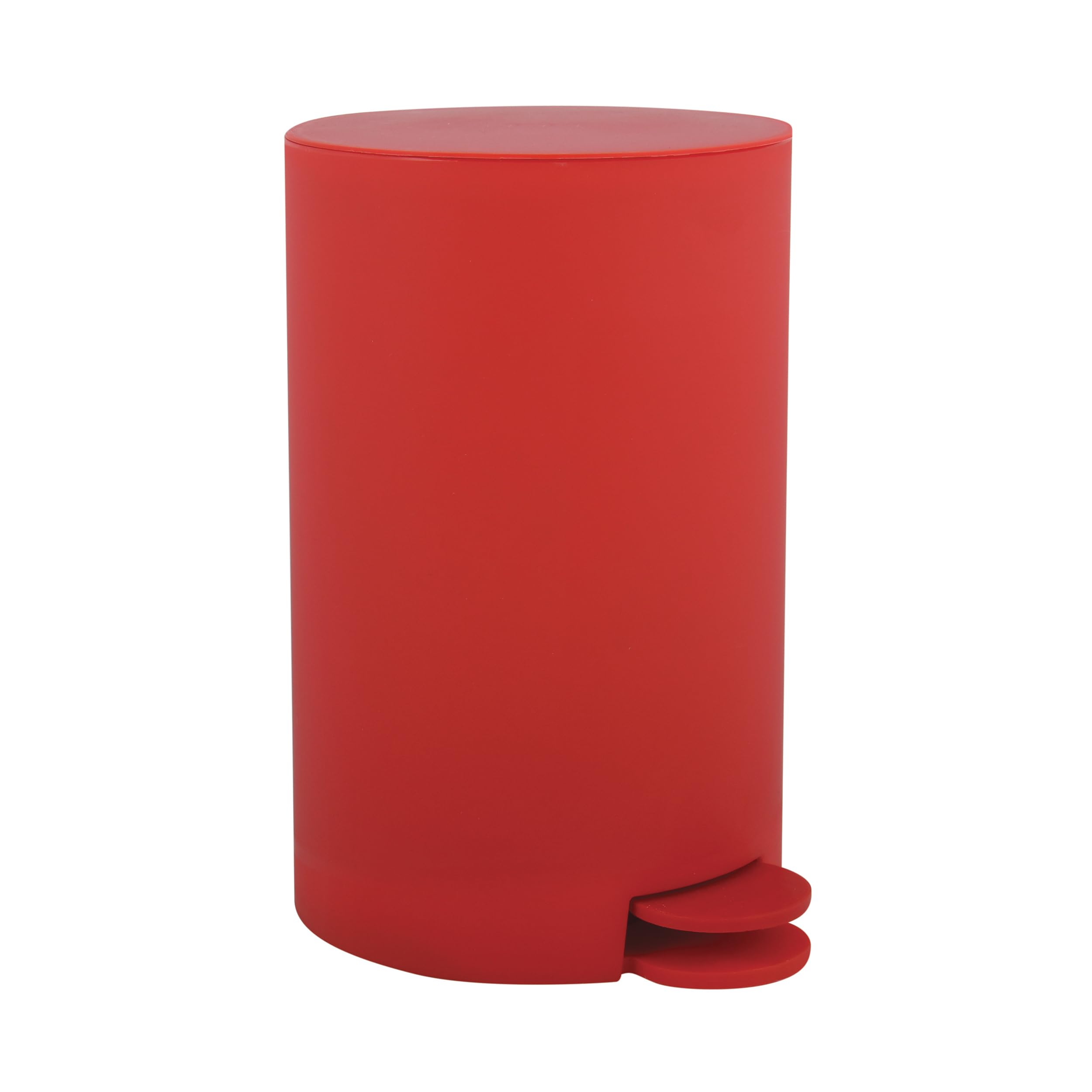 MSV Osaki Pedal Bin, Red, 3 Litre