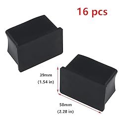 1.2" x 2" Antrader Rectangle Shaped PVC Furniture