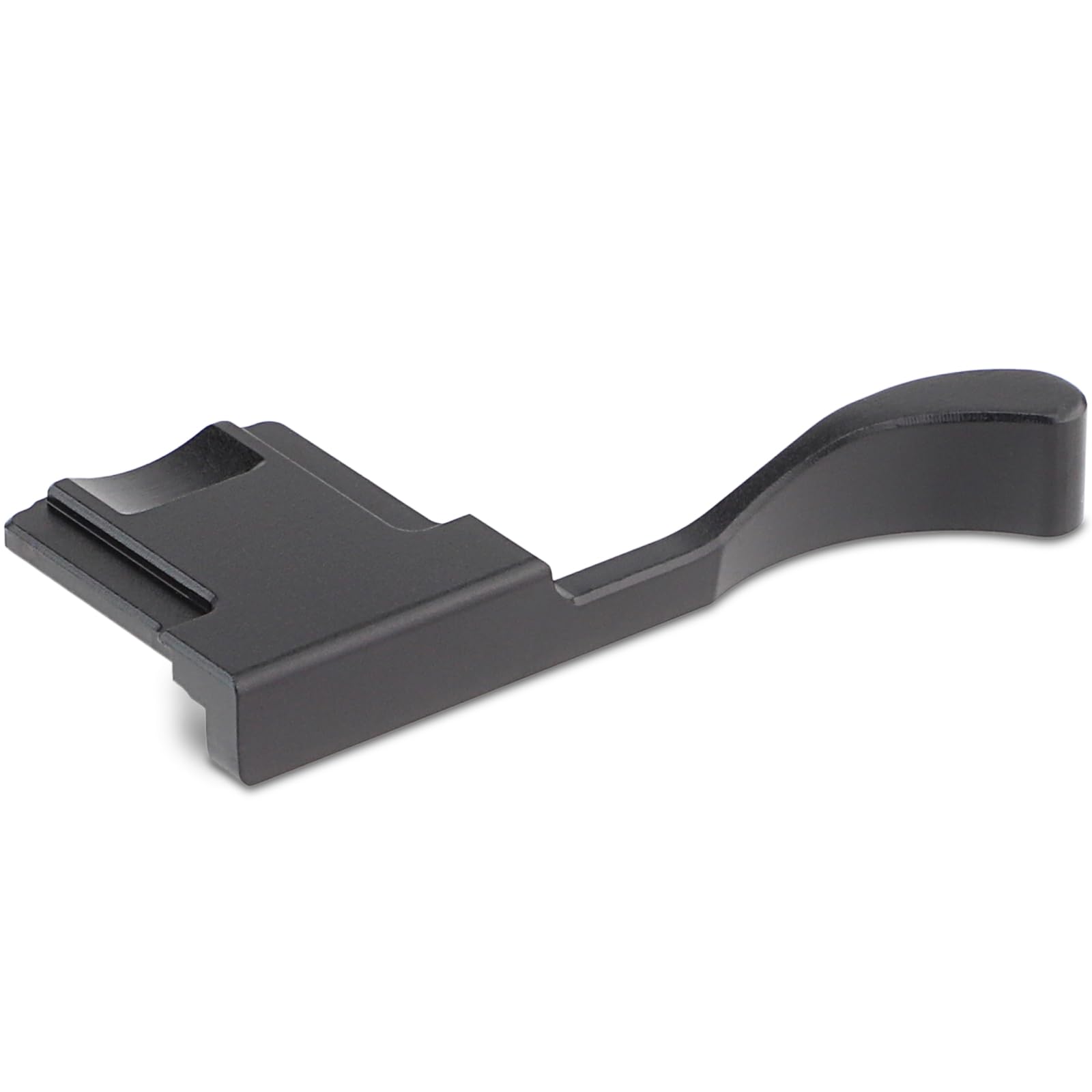 Haoge THB-X2B Metal Hot Shoe Thumb Up Rest Hand Grip Add-on for Fujifilm X100VI Fuji X100V Camera Black