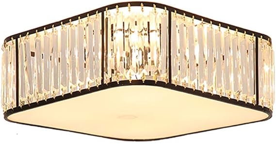 NBVCX Lebensdekoration Moderne quadratische Kristallleuchter