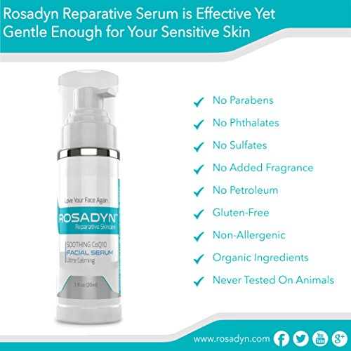 Rosadyn Rosacea Serum and Sensitive Skin (2 Pack) Treatment Gel for