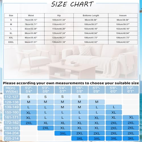 Linen Trousers Womens Drawstring Elastic Waist Wide Leg Trousers for Women UK Plus Size Loose Fit Ladies Lounge Pants with Pockets Lightweight Casual Holiday Beach Pants Sky Blue