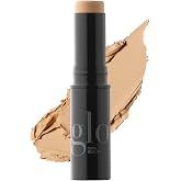 Glo Skin Beauty HD Mineral Foundation Stick - Concealer Makeup Infused with Hyaluronic Acid - Buildable Coverage, Contour &amp; Highlighter
