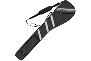 Big Teeth Golf Sunday Bag, Small Golf Bag Lightweight, Par 3 Golf Bag for A Few Clubs Driving Range, Practice with Carry Shoulder Strap Foldable Multi-Colour