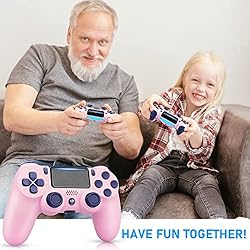 Wiv77 Pink Wireless Controller Compatible with