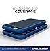 iPhone 6 BallisticSheild Armor Case & Belt Clip - Blue (Quick-release holster design) (by Encased)