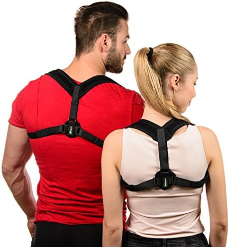 Posture corrector for Women and Men | Clavicle &amp; Shoulder Support Brace, Upper Back Support | Helps with Cervical Neck Pain, Improves Poor Posture | Posture Brace for Back Pain Relief and Hunchback