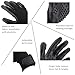 Pet Grooming Gloves, Shedding Brush, Combing and Massage, For Dogs, Horses, Cats, Rabbits, Cows, Other Pets and Livestock, Long & Short Fur, One Pair