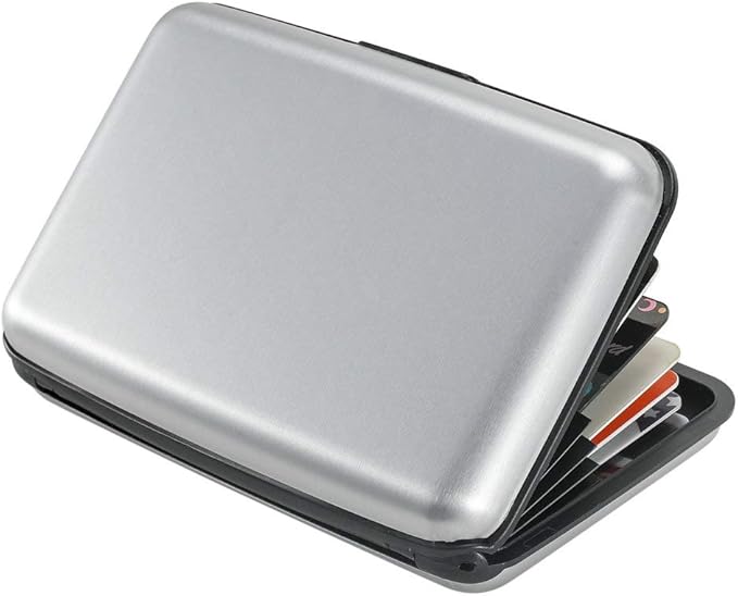 Elipark Mini Credit Card Holder RFID Blocking Aluminum