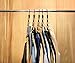 Magic Hangers As Seen on Tv Save Closet Space Clothes Organizer Purse Set of 10