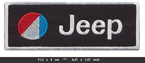 JEEP Iron Sew On Cotton Patches Cars 4x4 SUV Wrangler Cherokee Renegade JP-02 by Patchmaniac
