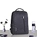 Slim Laptop Backpack, Anti Theft Durable Travel Business Backpack, Water Resistant College School Computer Bag for Women and Men, Lightweight Student Daypack Fits 15.6 Inch Laptop & Notebook