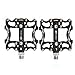 RockBros MTB Mountain Bike Pedals Flat Aluminum Alloy Platform Sealed Bearing Axle 9/16