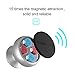 ICONFLANG Magnetic Car Holder Unique Magnetic Sitck Car Mount, Compatible with Most Case and Cell Phone – with 2 Metal Plates - Silver