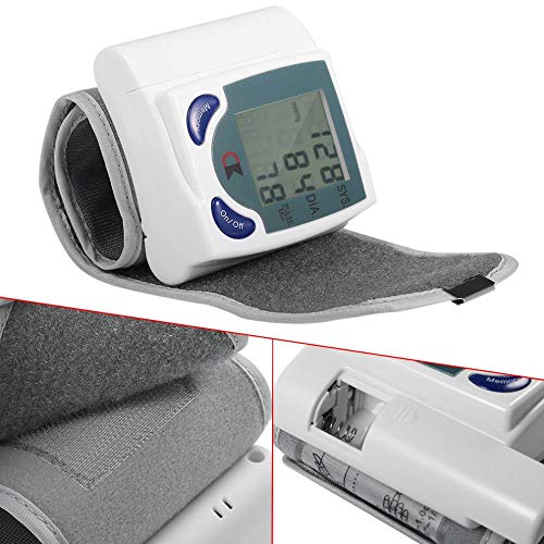Digital Wrist BP Blood Pressure Monitor Meter Health Care Sphygmomanometer Cuff - Thumbnail 3