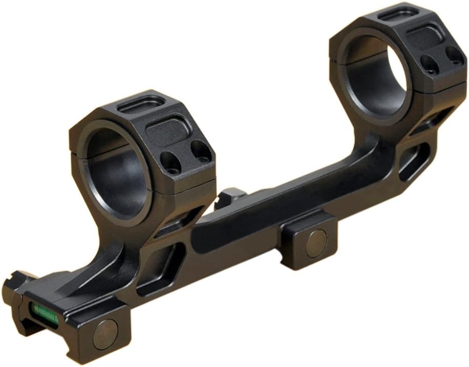 HooGou Tactical 1" 25mm to 30mm Dual Ring Cantilever Heavy Duty Scope