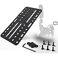 For Racing Game G25/27/29 T500 Windows 14 Bit Pc Usb Game Handbrake Sim Card,Compatible with Logitech Driving Force Shifter, Thrustmaster TH8A Shifter,Universal Desk/Chair Mount Bracket Plate