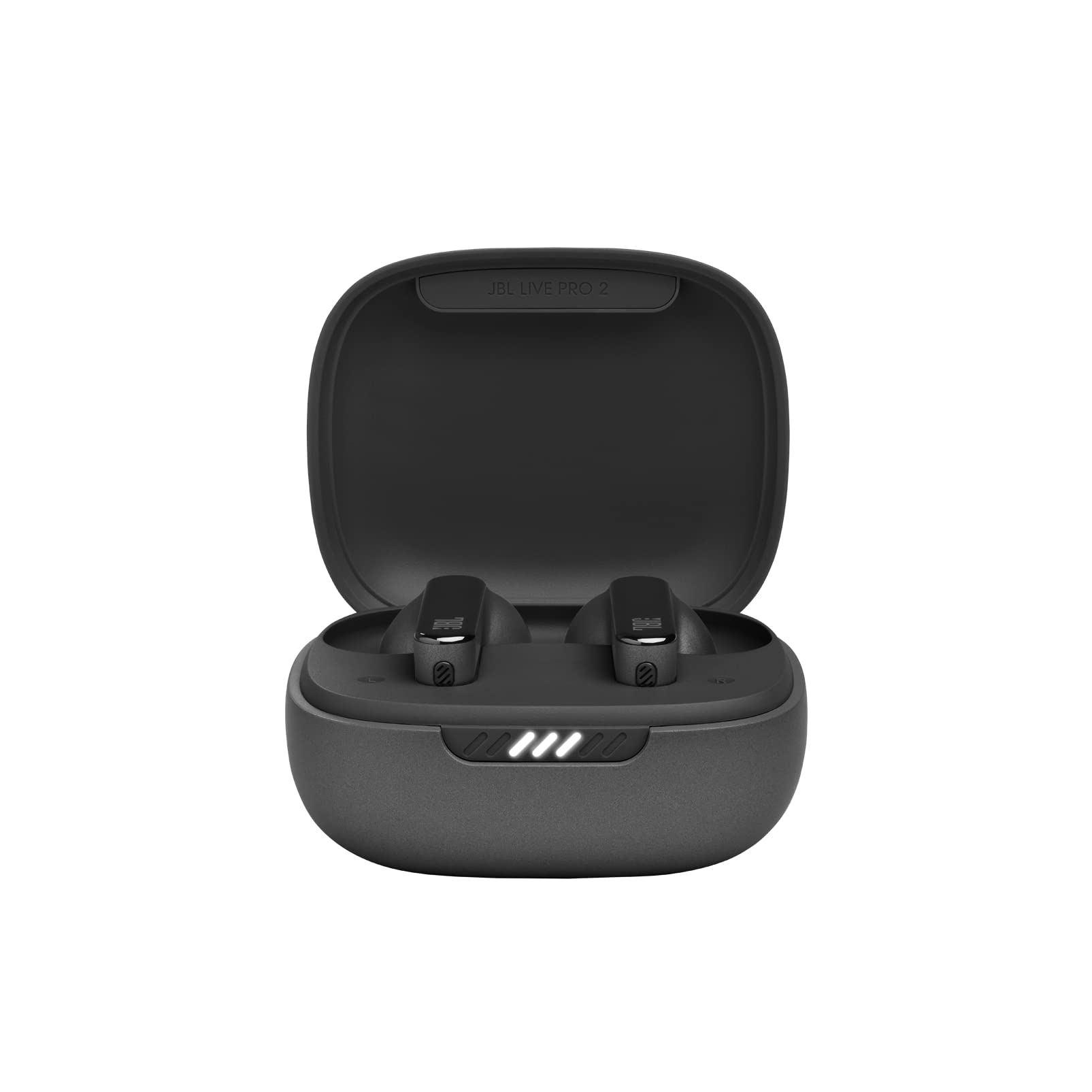 JBL Live Pro 2 - True Wireless Noise Cancelling Earbuds, up to 40 Hours of Playback with Wireless Charging, 6 mics for Perfect Calls, Touch & Voice Control, IPX5 Water Resistant (Black)
