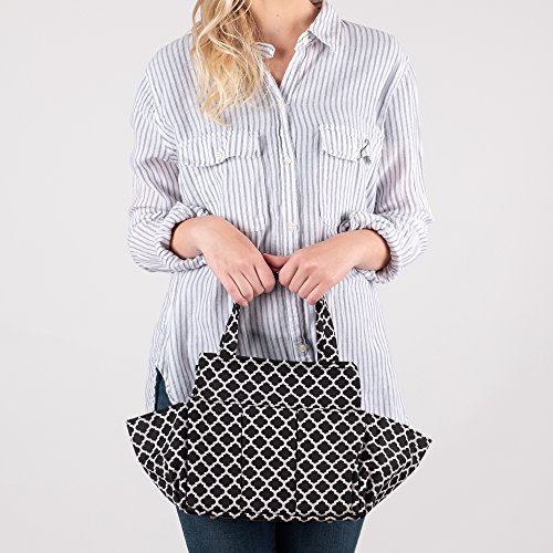Small Garden Tote Bag, Utility Bags for Gardening, Car Totes, Organization, (Black) - Thumbnail 5