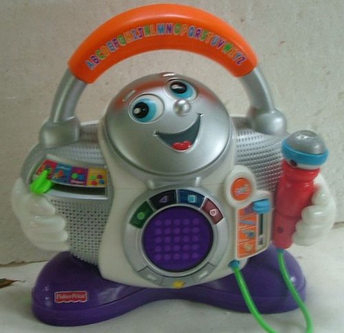 fisher price radio with microphone