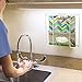 FMP Brands Double Wall Mount Glove Box Tissue Dispenser, 2 Wire Rack Disposable Napkin Holders, Durable Metal Organizer for Food Service, Lab, Office, Home