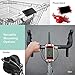 Universal Bike Stem Phone Mount, Bicycle Handlebar Cell Phone Holder for iPhone 8 7 6S Plus 5 SE Samsung Galaxy S8 S7 Note 6, 4 to 6 Inch Android Smartphone, Bike Tie Pro - Red