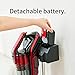 Proscenic I9 Cordless Vacuum Cleaner, 22000Pa Powerful Suction with Detachable Battery, LED Headlight, Charging Base, Long Lasting, Mini Motorized Tool, Red