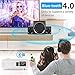 Bluetooth Wireless WiFi HDMI Video Projector 4600 Lumen LCD LED Multimedia Support Full HD 1080p Movie Gaming Projector Android 6.0 Home Theater Multimedia HDMI USB VGA AV for iPhone Mac PC Laptop TVthumb 2