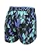 Under Armour Girls' Printed Play Up Shorts, Stealth Gray/Violet Storm, Youth Medium