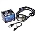 Headlamp LED, Blusmart Headlamps Rechargeable USB Running White CREE and Red lights 5 Modes, 150 Lumens, Waterproof Headlight for Camping Reading Hiking DIY and More (USB Cable Included)