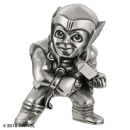 Royal Selangor Hand Finished Marvel Collection Pewter Thor Miniature Figurine