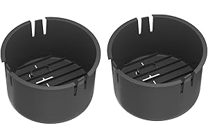 JIOTAR Kayaks Storage Bucket Lifetime Kayak Hatch Bucket Replacement Lifetime Tamarack Angler 100, Pro 103, Weber Angler 110, Temptation 110, Spitfire 950T Fit Hatch Opening 6 7/8" Boats - 2 Pack